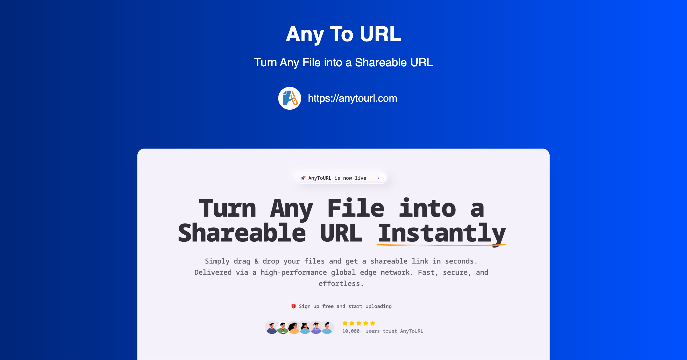 AnyToURL screenshot 1