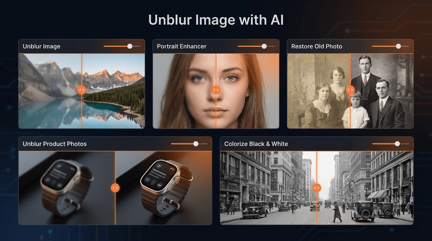 Unblur Image - Remove Blur From Images Online screenshot 1