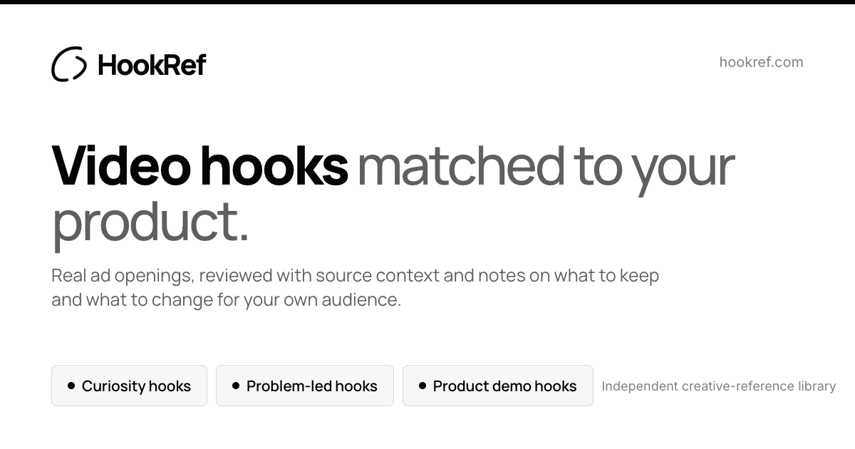 HookRef screenshot 1