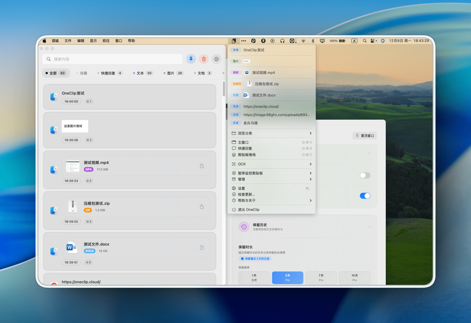 OneClip screenshot 1