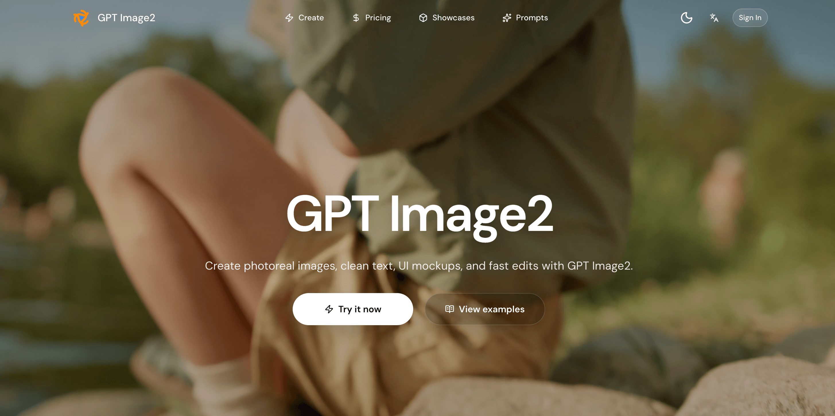 Free AI Image Generator for Text, UI, and Photos screenshot 1