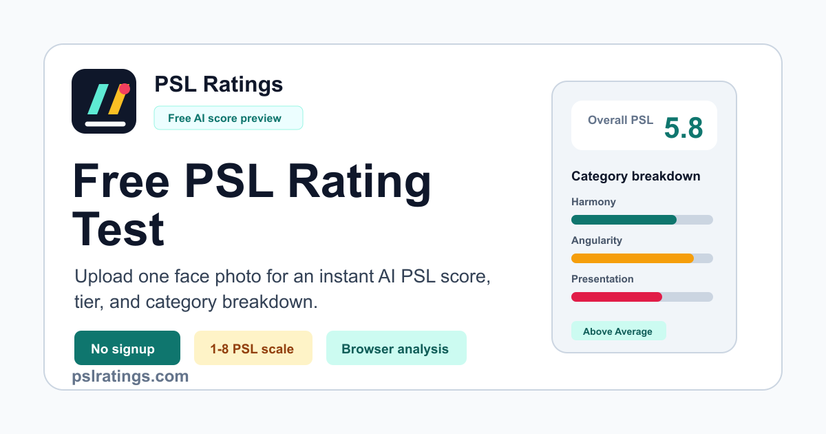 Free PSL Rating screenshot 1