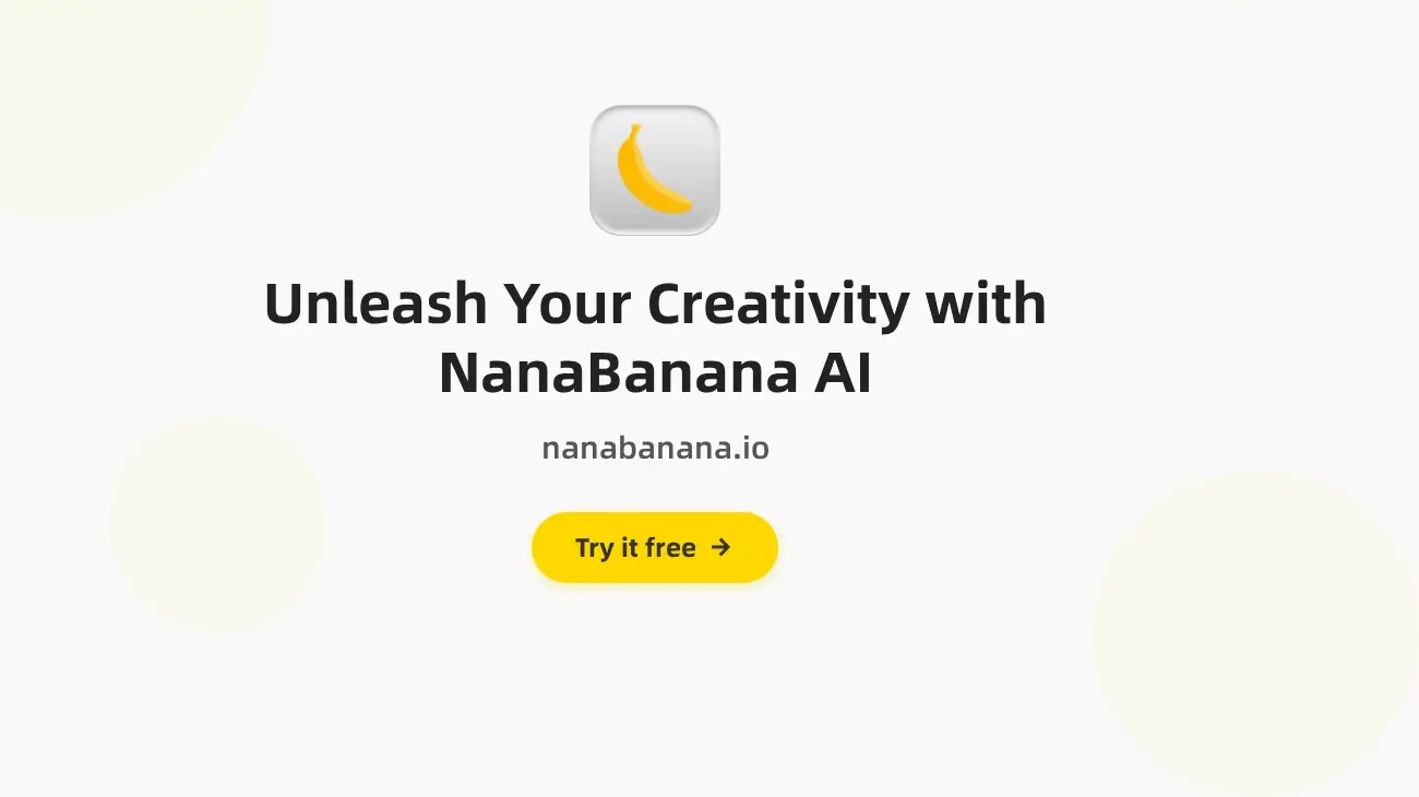 Nana Banana AI Photo Editor screenshot 1