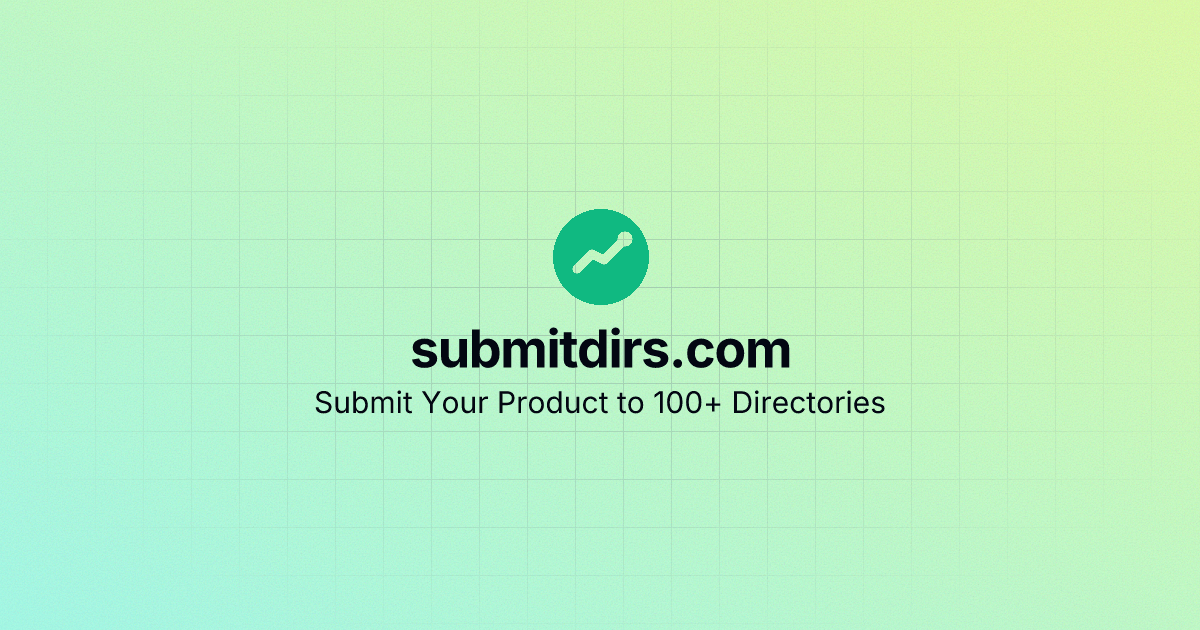 SubmitDirs - Submit your Product to 100+ directories screenshot 1