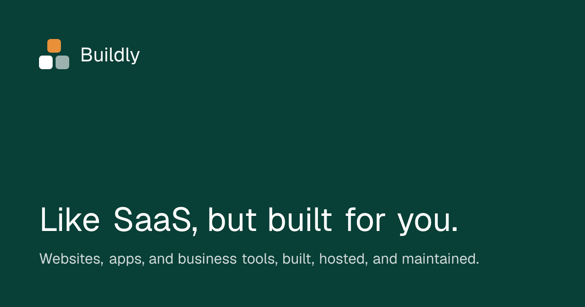 Buildly screenshot 1