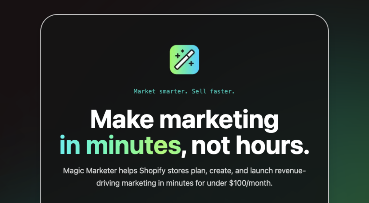 Magic Marketer screenshot 1