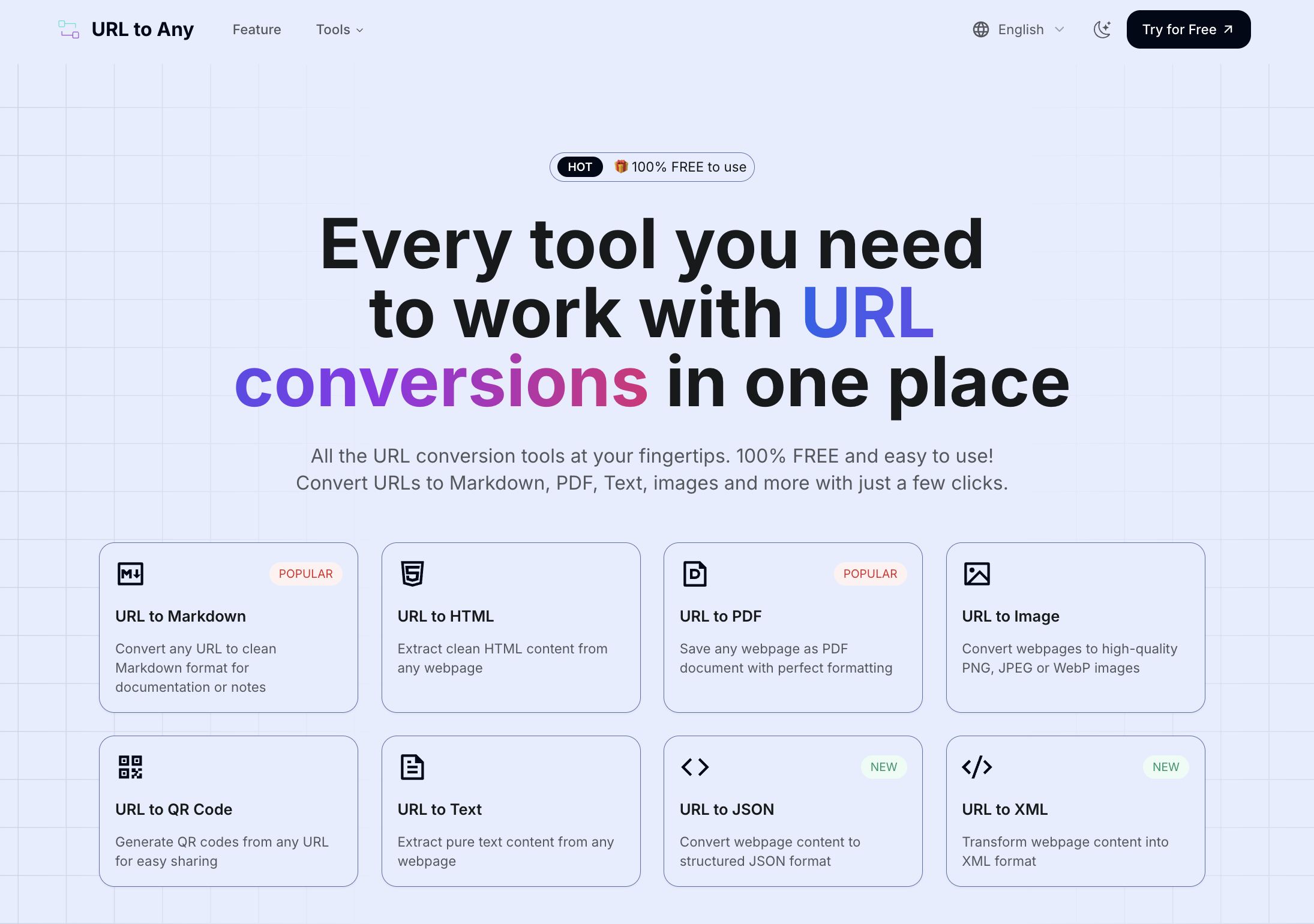 URL to Any screenshot 1