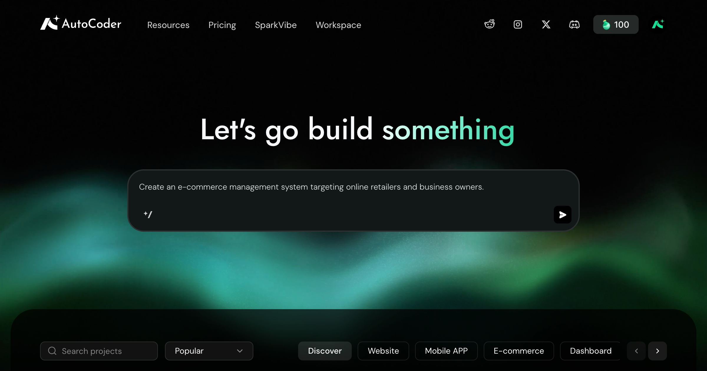 AutoCoder | AI App & Website Builder Without Code screenshot 1