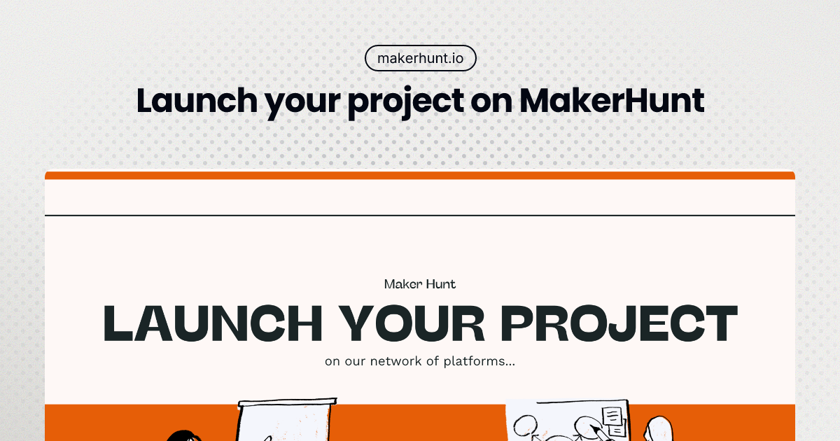 MakerHunt - Discover & Launch Maker Products screenshot 1