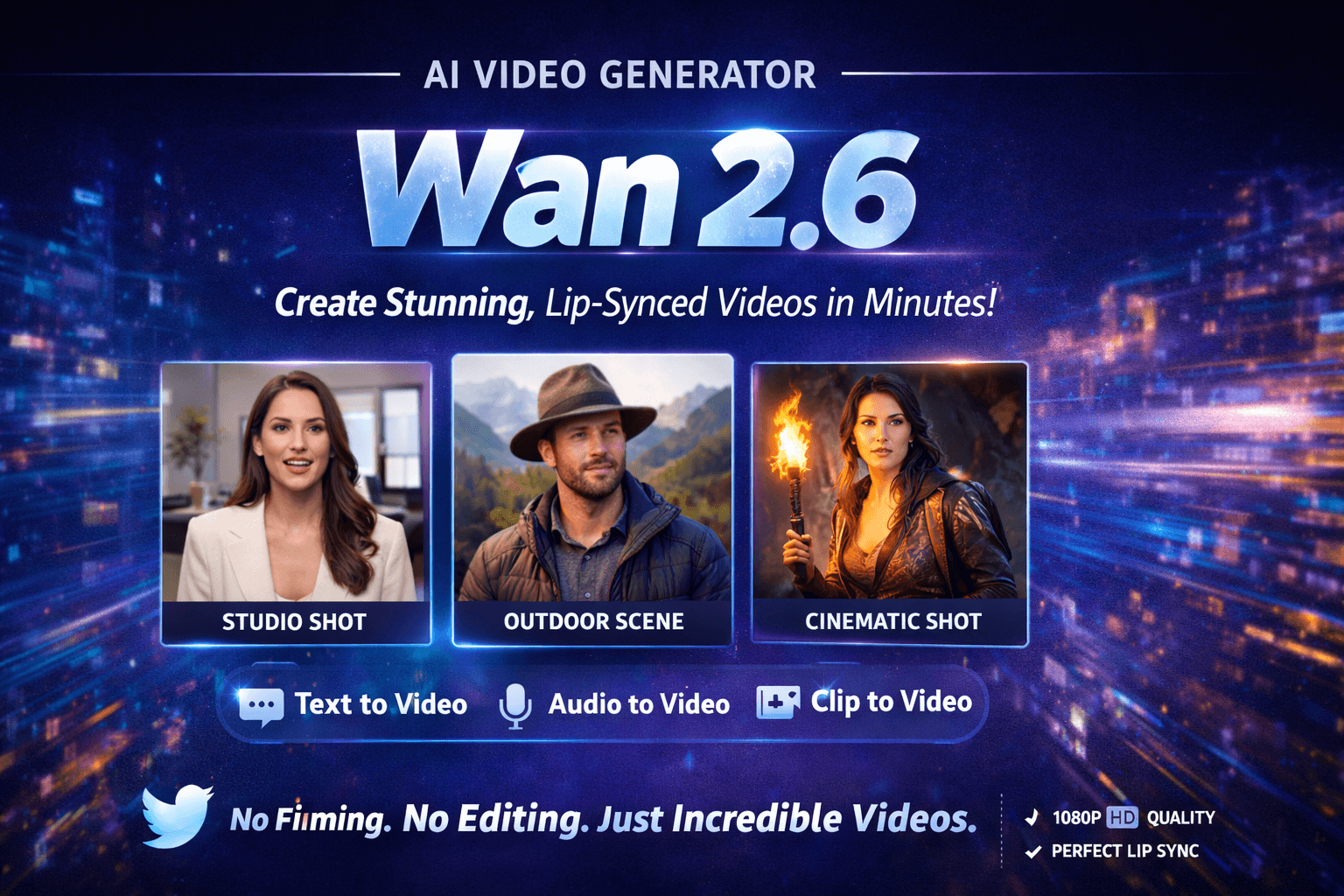 Wan 2.6 AI Video Generator screenshot 1