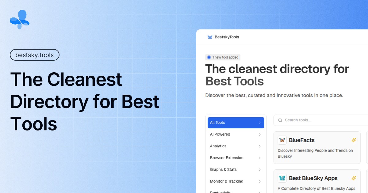 BestskyTools: Discover and Launch Best AI and SaaS Tools screenshot 1