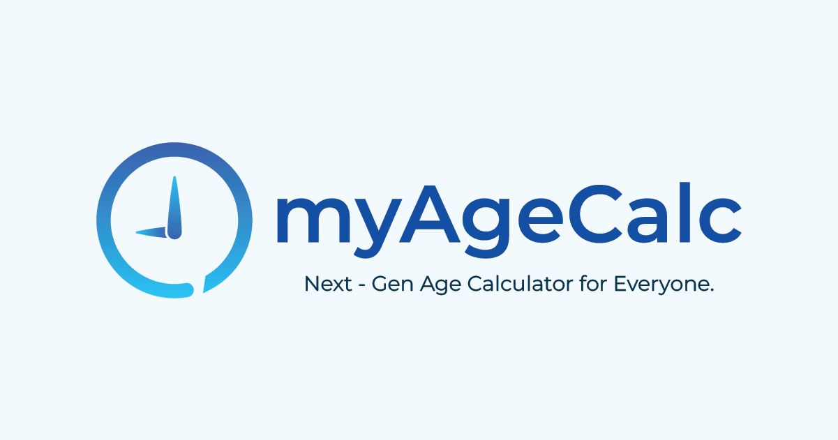 Age Calculator - Calculate Your Exact Age | MyAgeCalc.com screenshot 1