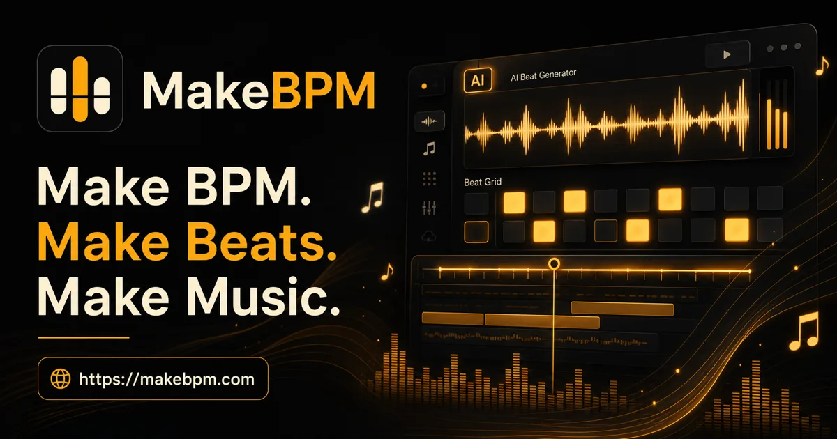 MakeBPM - AI Music Studio for Creators screenshot 1