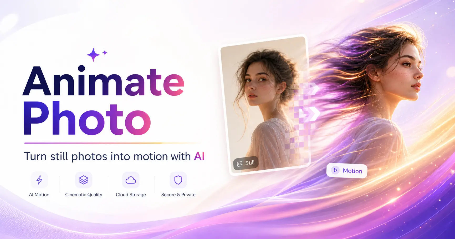 Animate Photo Online with AI | AnimatePhoto screenshot 1
