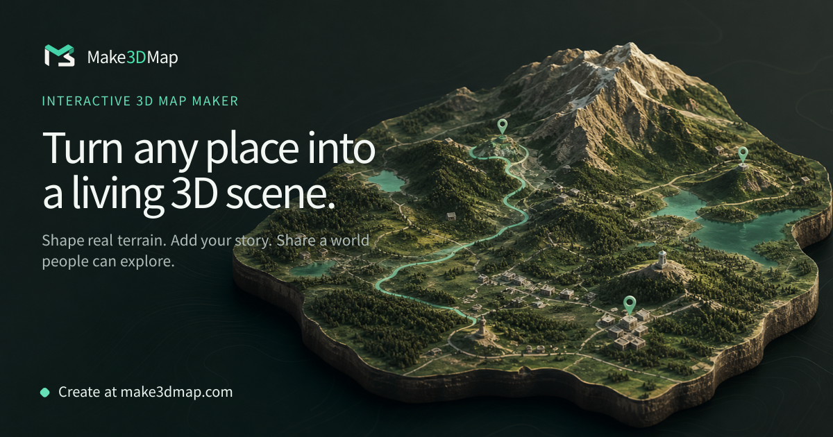 Make3DMap screenshot 1