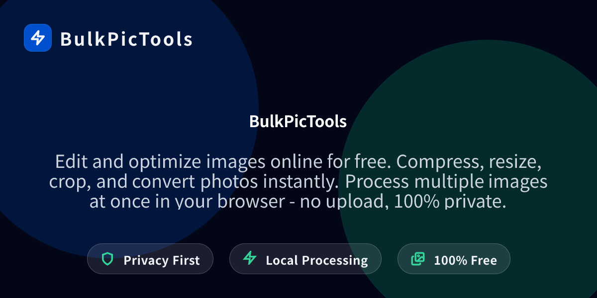 BulkPicTools screenshot 1