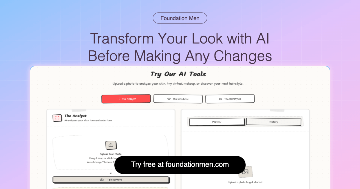 FoundationMen screenshot 1