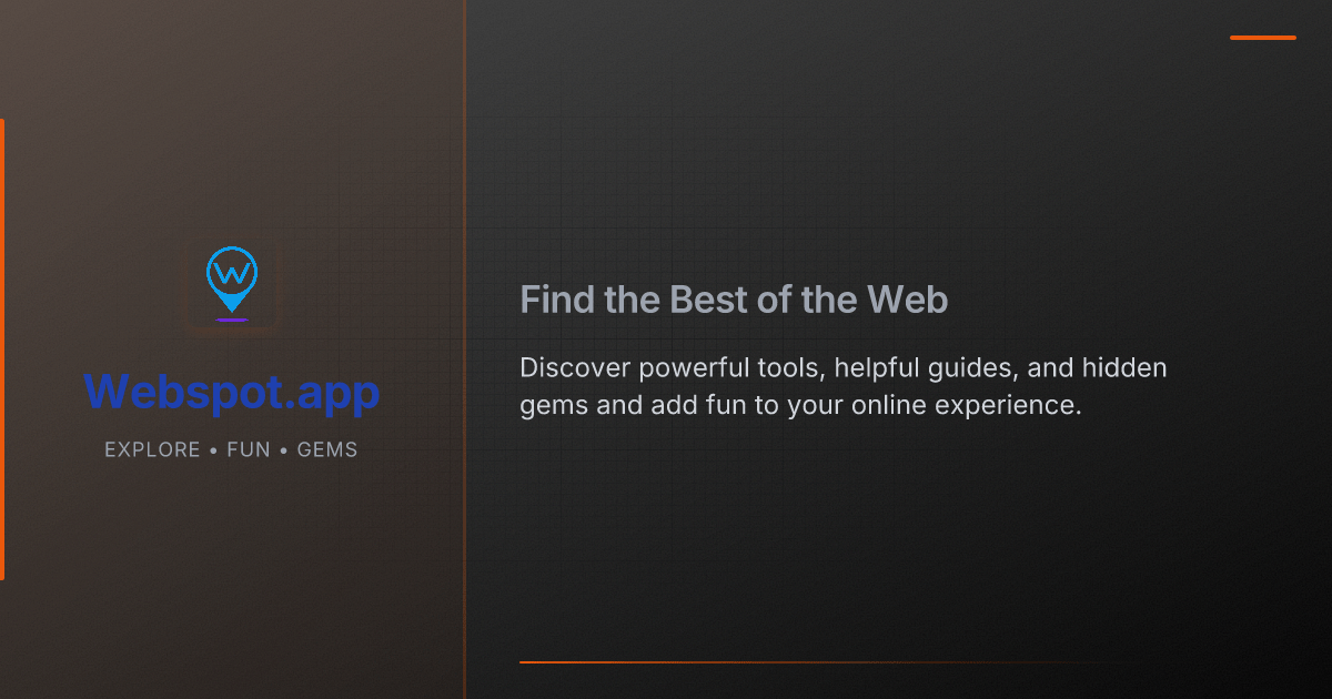 Webspot screenshot 1