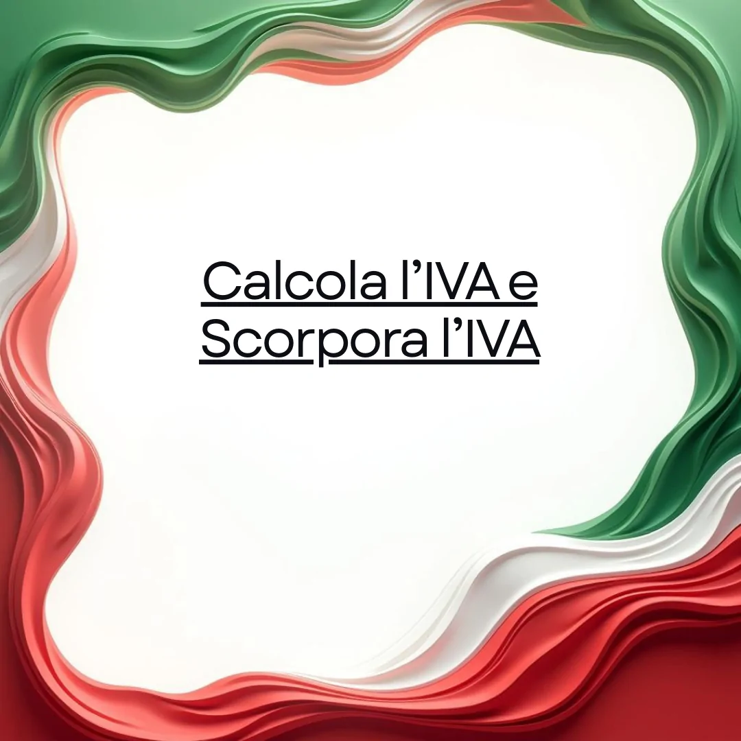 Calcolo IVA | Scorporo IVA - TheCalcoloIVA screenshot 1