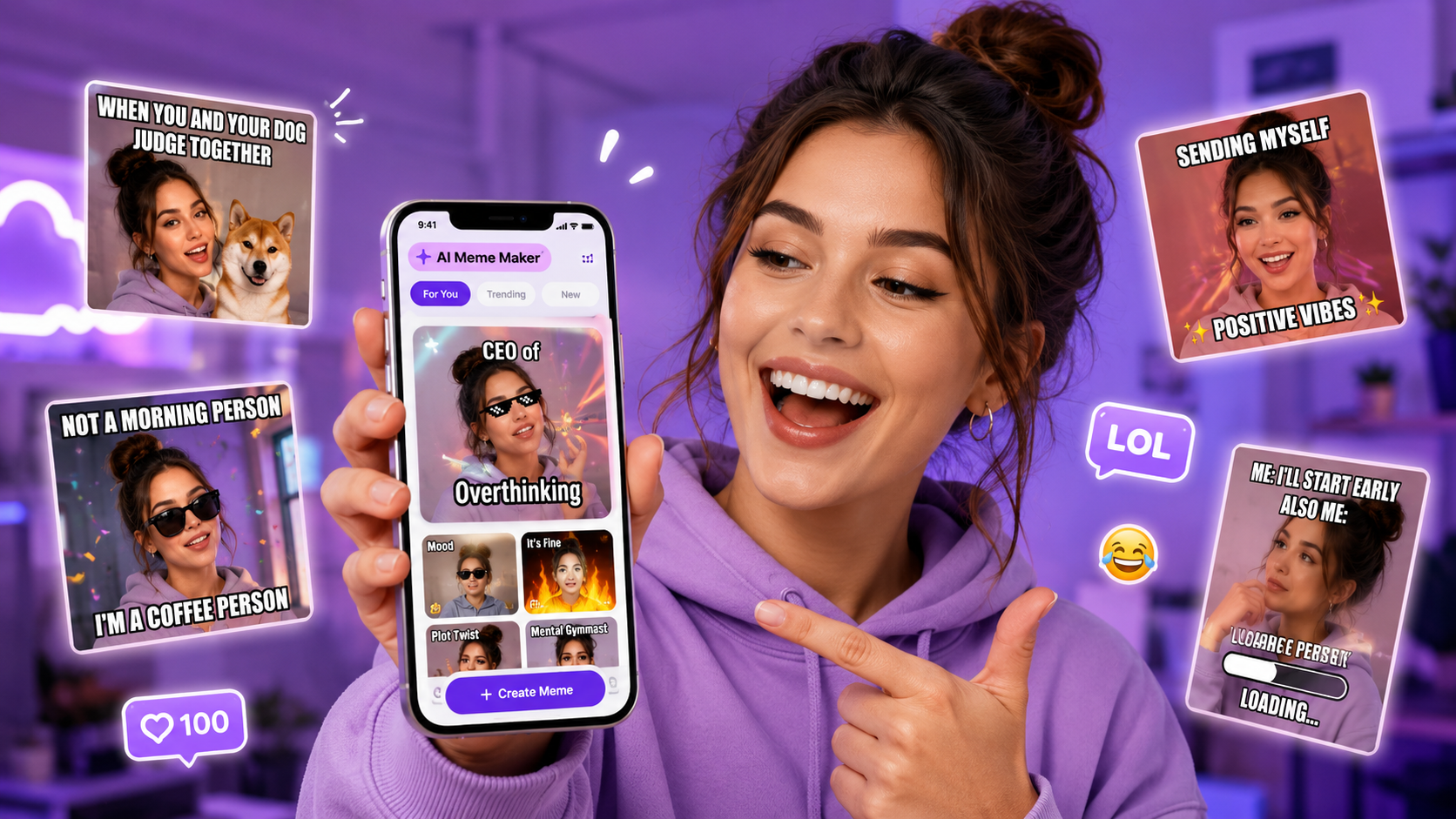 Meme Picture — Free AI Meme Generator screenshot 1