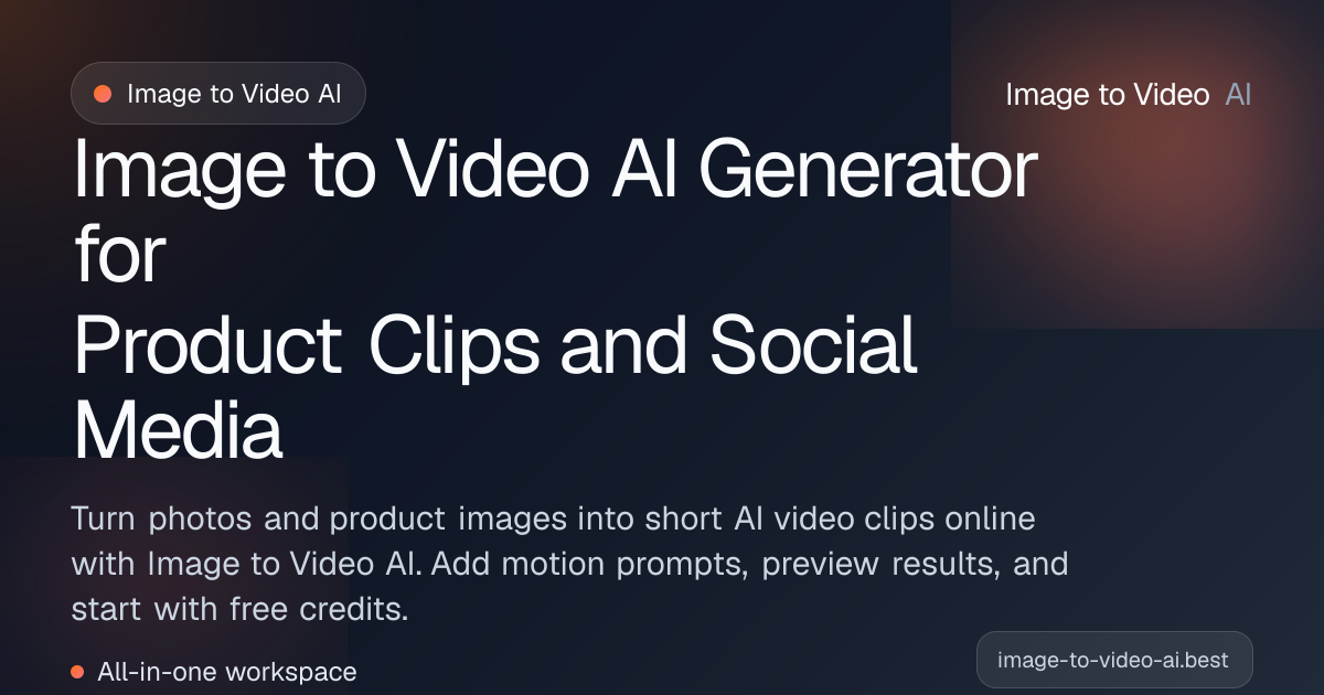Image to Video AI screenshot 1