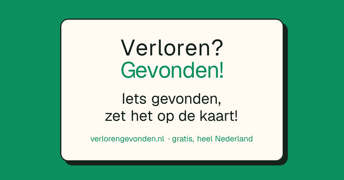 verlorengevonden.nl screenshot 1