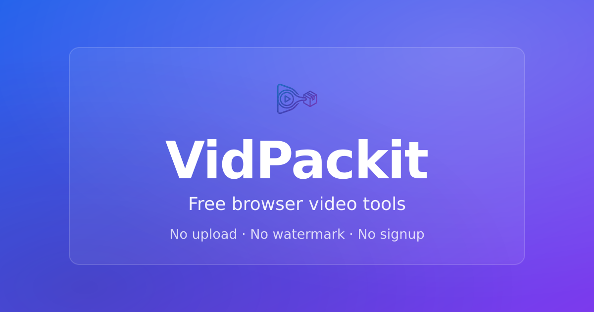 Video Compressor — VidPackit screenshot 1