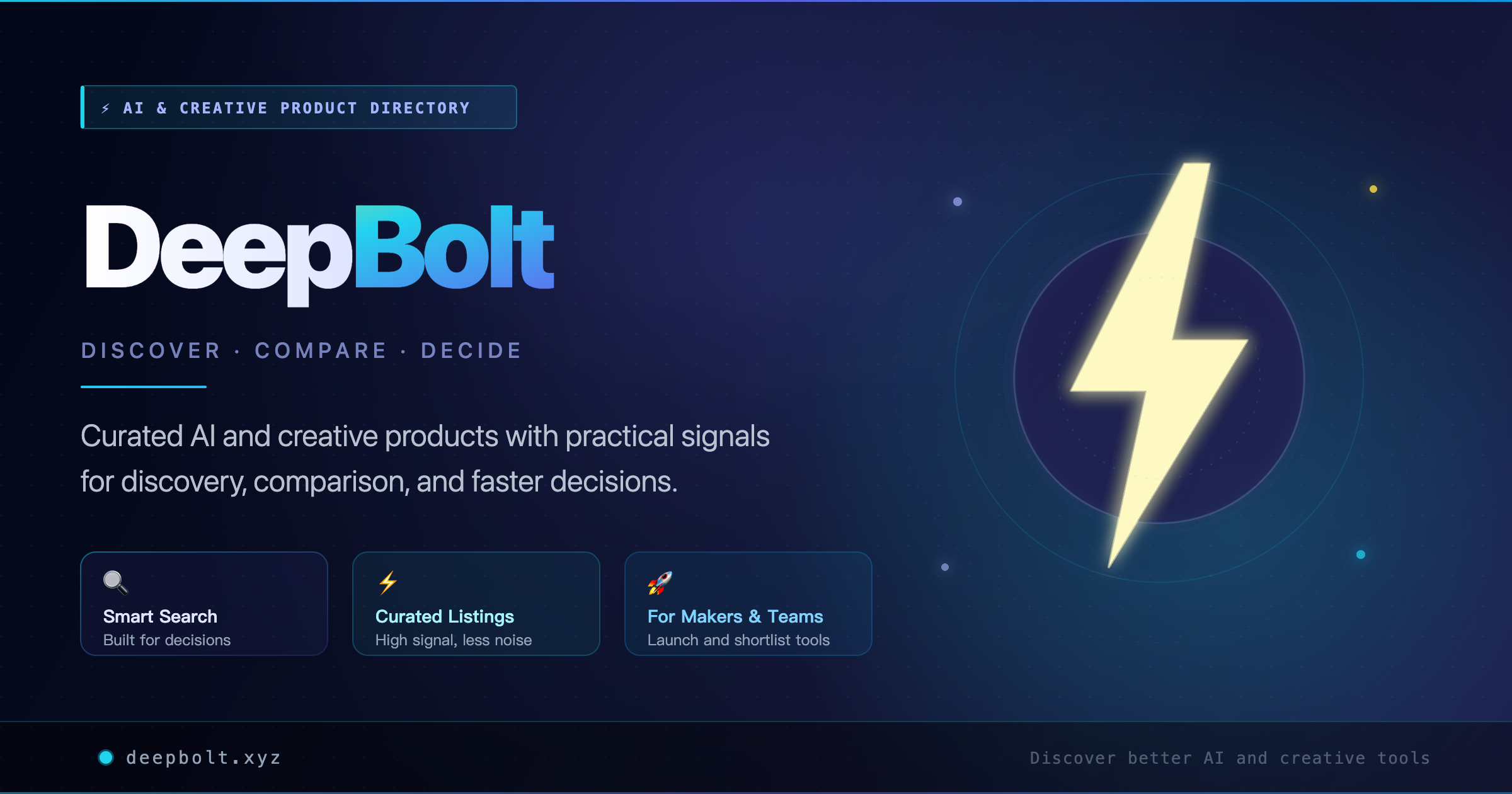 DeepBolt screenshot 1