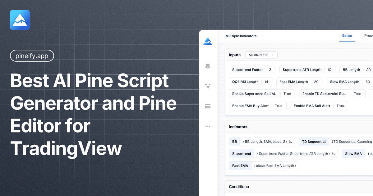 Pine Script AI, Finance Agent & AI Trading Toolkit | Pineify screenshot 1