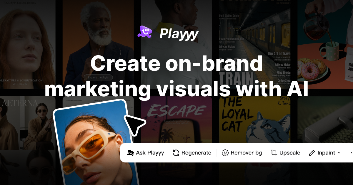 AI Image Editor & Image Generator | Playyy screenshot 1