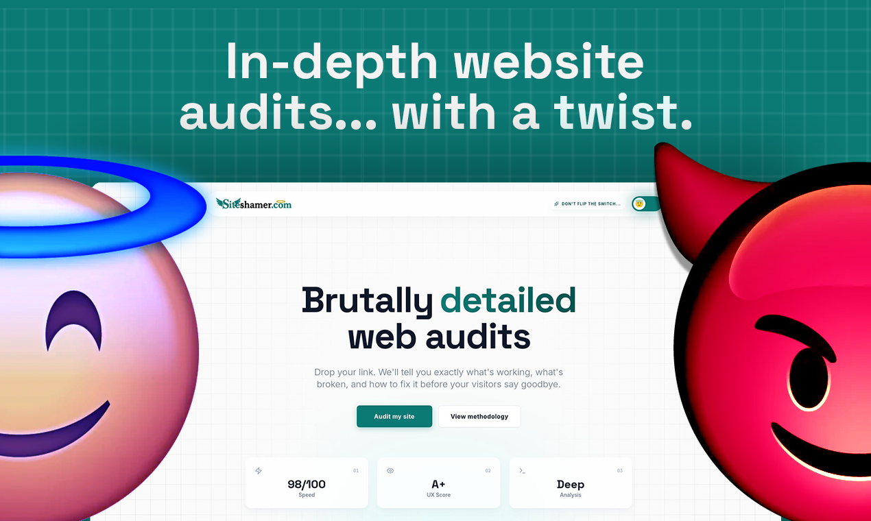 Siteshamer AI screenshot 1