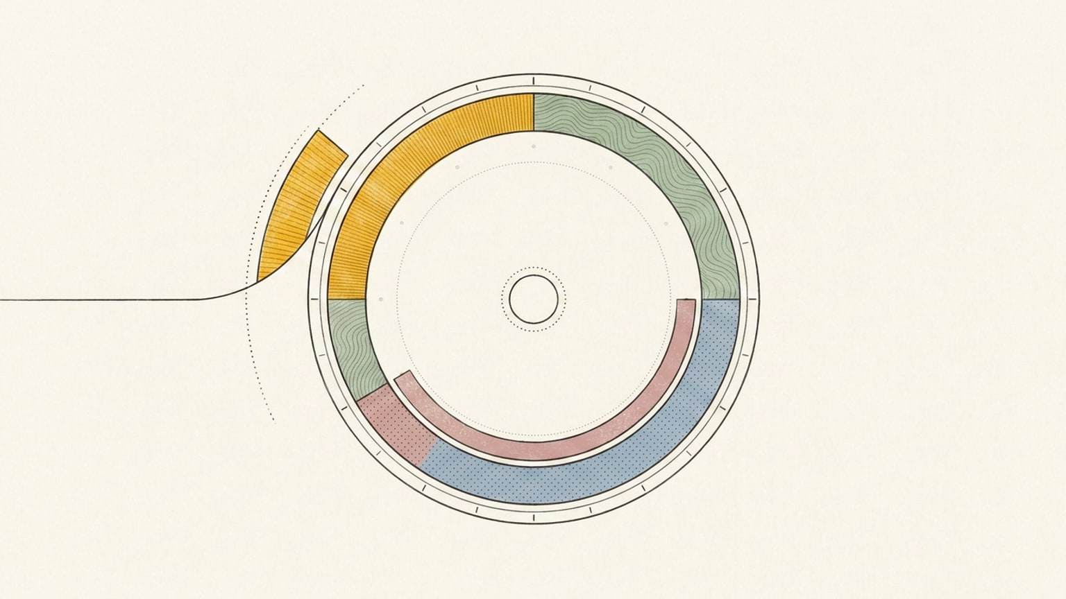 Reassign · Visual daily planner on a 24-hour dial screenshot 1