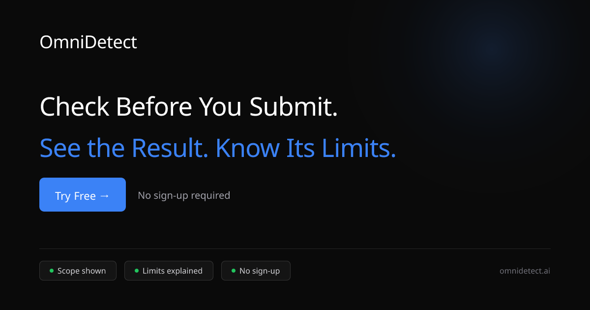 OmniDetect screenshot 1