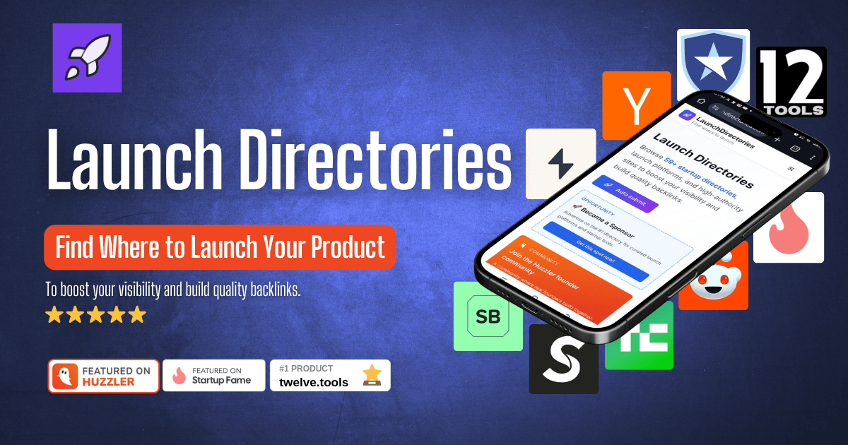 100+ Best Startup Directories to Launch Your Product screenshot 1