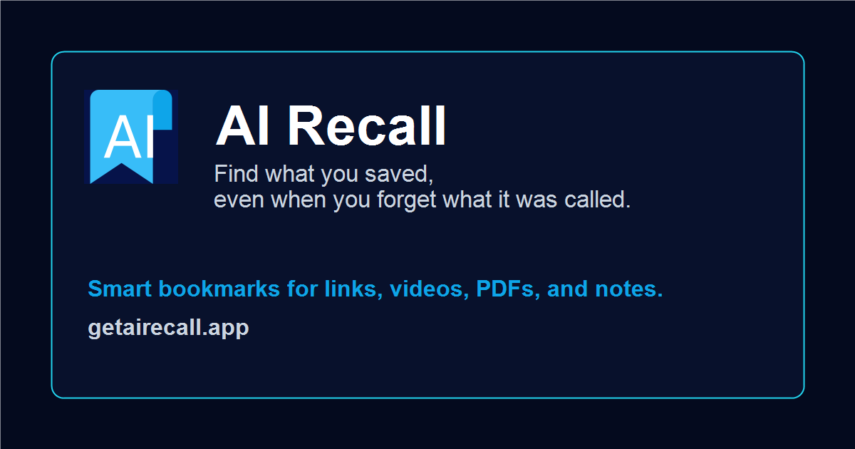 AI Recall screenshot 1
