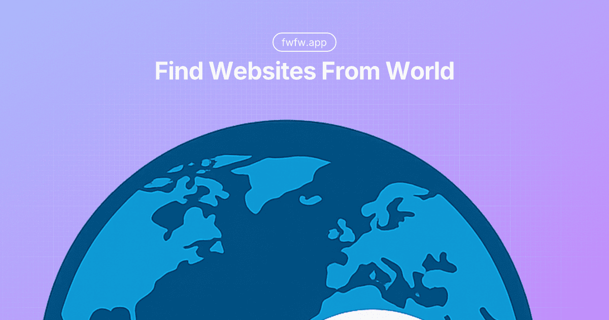 FWFW - Find Websites From World screenshot 1