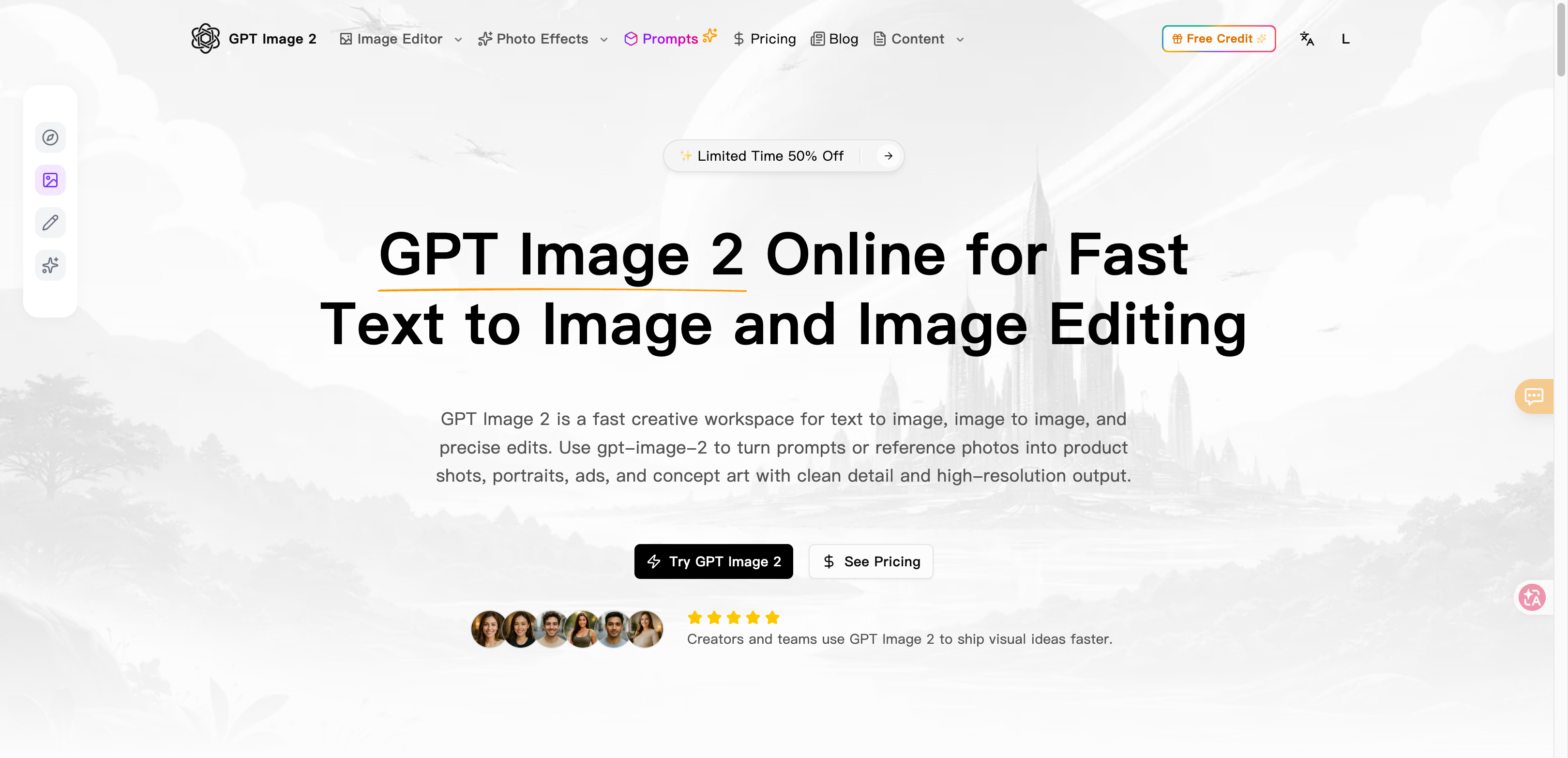 Flux 3 AI Text to Image Generator & Reference Photo Editor screenshot 1