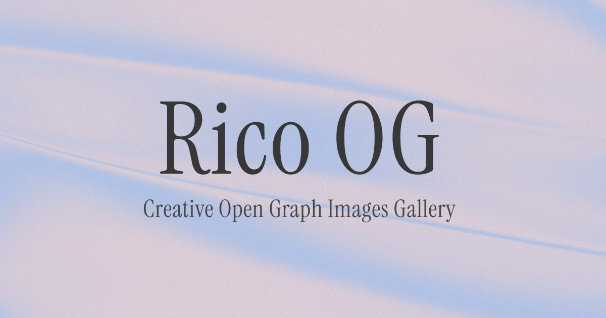 Open Graph Image Inspiration - Rico OG Gallery screenshot 1