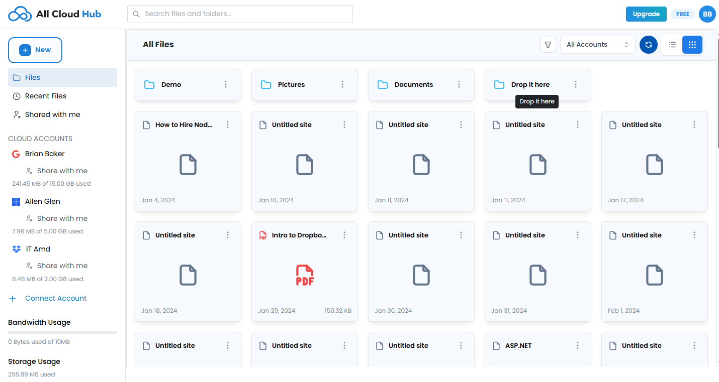 All Cloud Hub — HUNT0