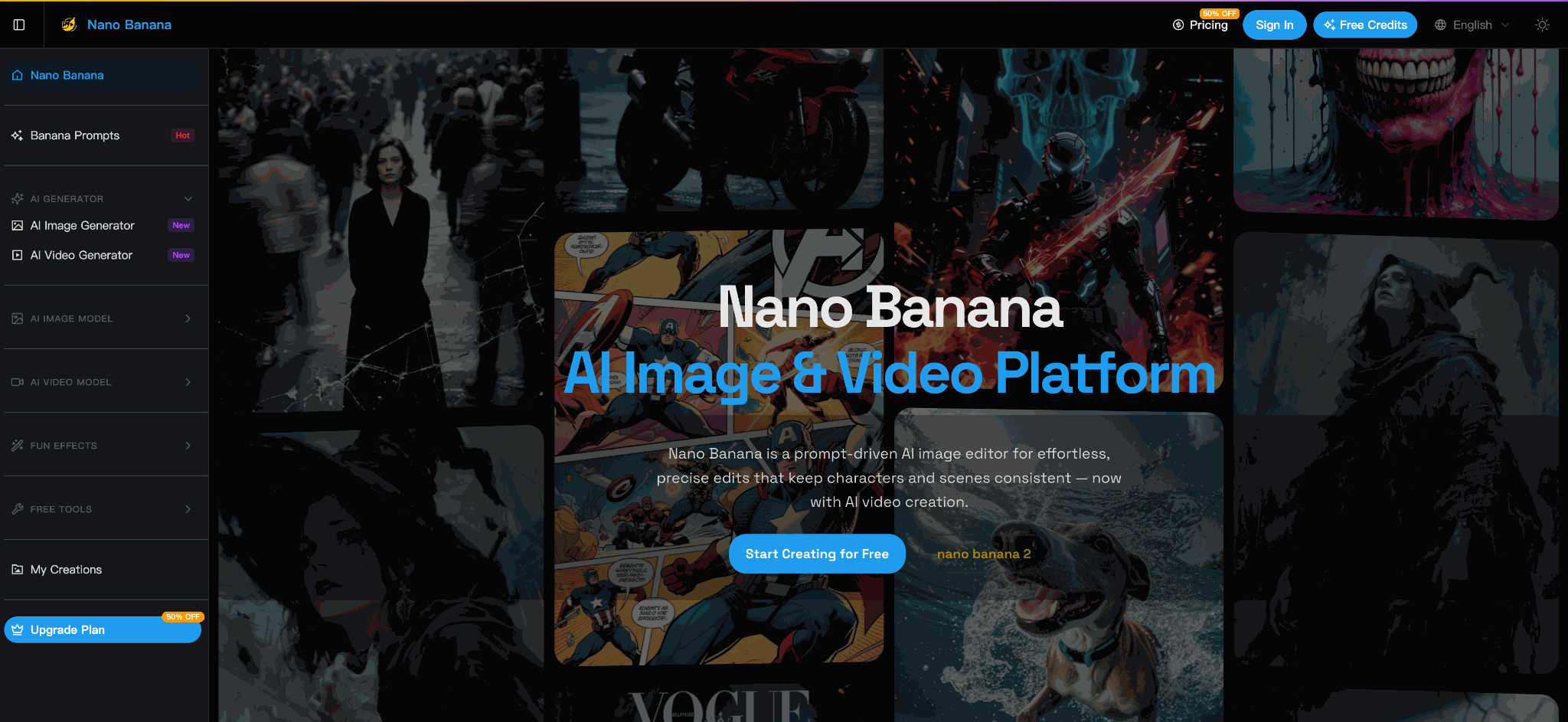 Nano Banana — HUNT0