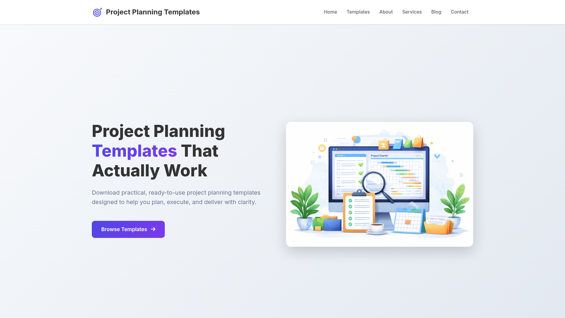 Project Planning Templates — HUNT0