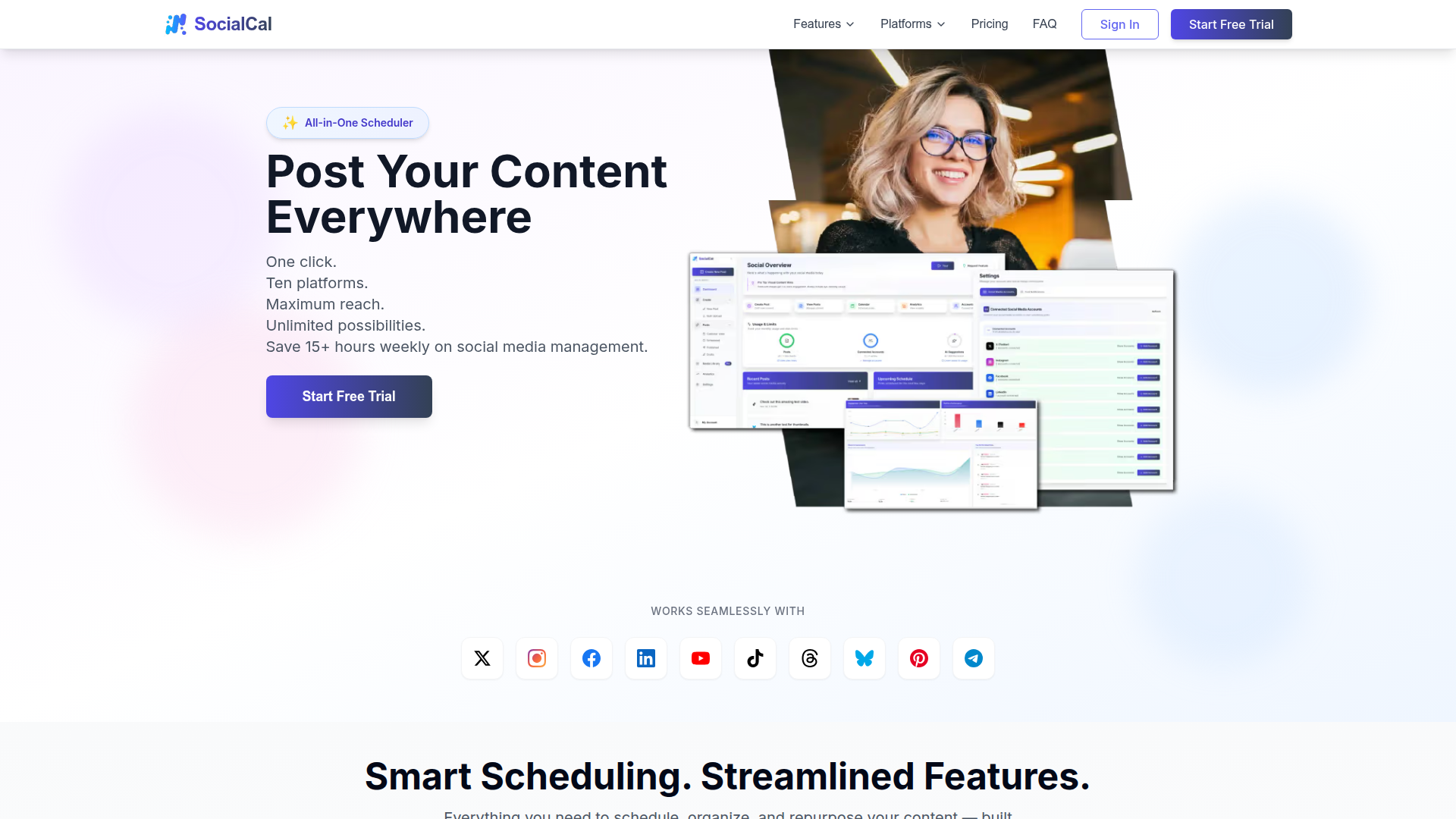 SocialCal - Schedule Posts Across All Social Media Platforms — HUNT0